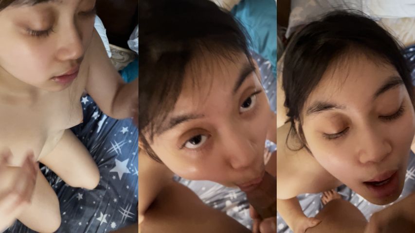 Walang Tanong Tanong Agad Sinubo ang Talong ni Ninong