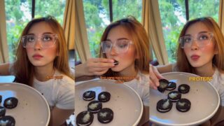 Viral – Sarap na Sarap si Kristine sa Cream-O na Nilagyan ko ng Protine na Galing sa Utin